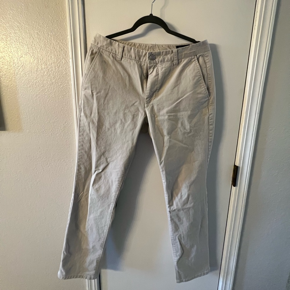 Bonobos Chinos 32x32 Slim Tan White